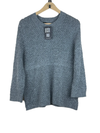 Grey Winter Knitted Top by Lara Knit (WKT-130)