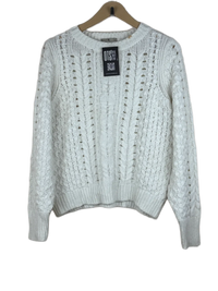White Winter Knitted Top by TU (WKT-133)