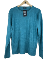 Sea Green Winter Knitted Top by BM (WKT-136)