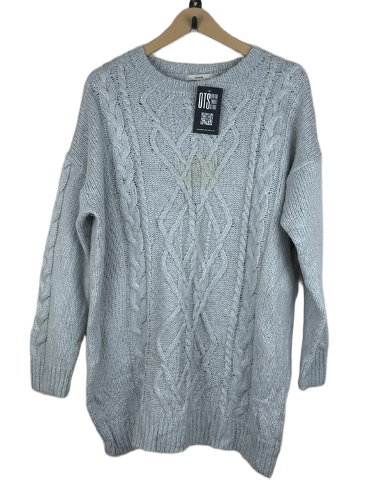 Excellent Condition Winter Knitted Tops | Preloved George | Grey Acrylic | Thrift Shop for Women Lahore Pakistan | OTS