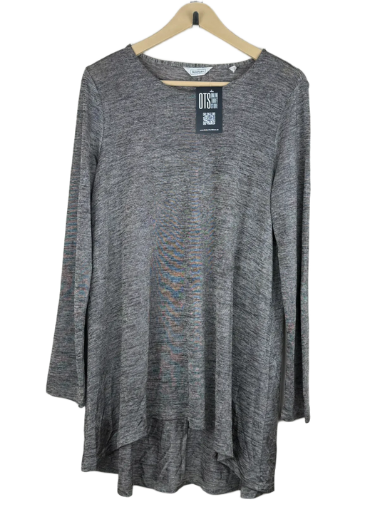 Secondhand Branded Winter Knitted Tops by Nightingales, Brown Polyester fabric, Excellent condition, for Women - Online Thrift Shop Islamabad Pakistan