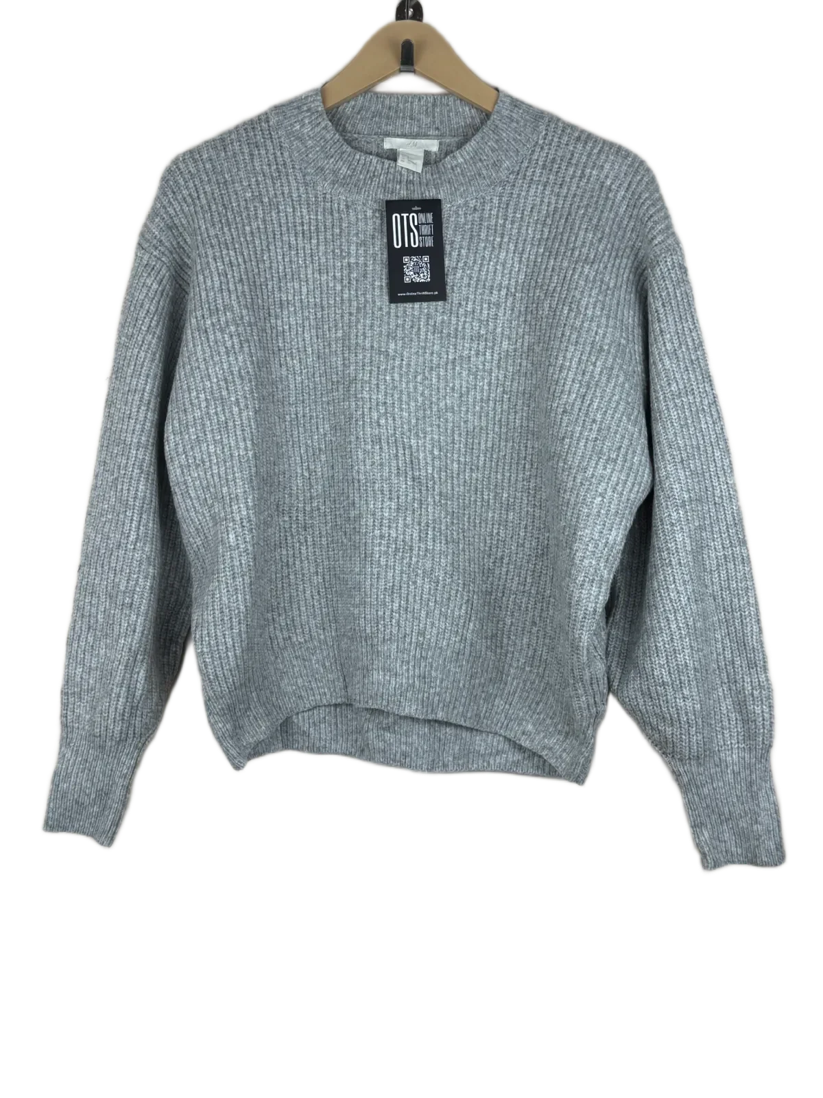 Grey Winter Knitted Top by H&M (WKT-150)