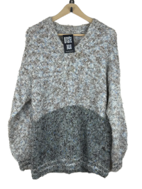 Multi Color Winter Knitted Top by Unknown (WKT-151)