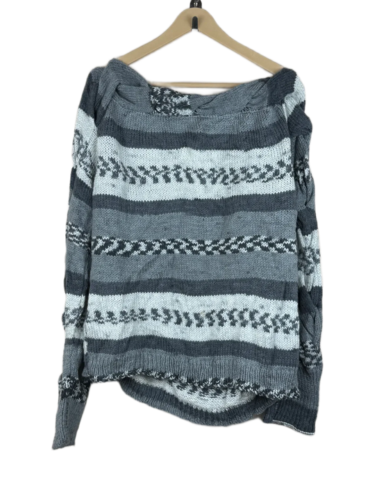 Excellent Condition Winter Knitted Tops | Preloved Unknow | Multi Acrylic | Thrift Shop for Women Karachi Pakistan | OTS