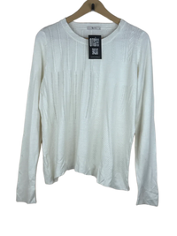 White Winter Knitted Top by TU (WKT-159)