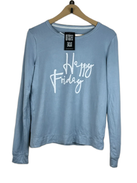 Sky Blue Winter Knitted Top by Sleepwear (WKT-168)