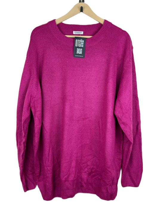Premium Condition Winter Knitted Tops | Preloved Damart | Pink Acrylic | Thrift Shop for Women Peshawar Pakistan | OTS