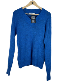 Blue Winter Knitted Top by M&Co (WKT-175)