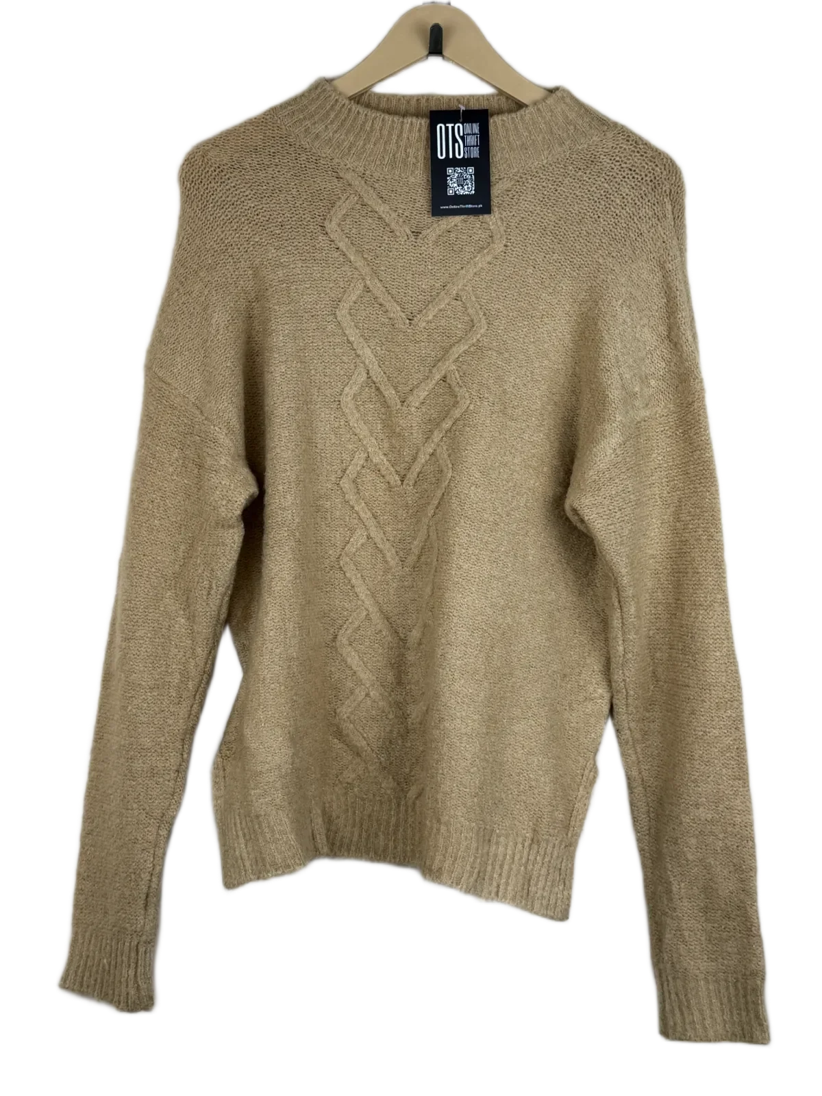 Brown Winter Knitted Top by George (WKT-178)