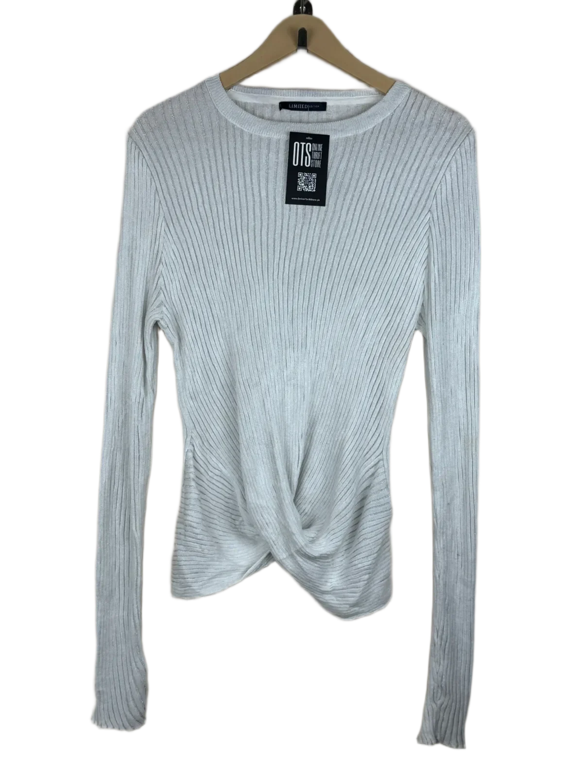 White Winter Knitted Top by Marks & Spencer (WKT-187)