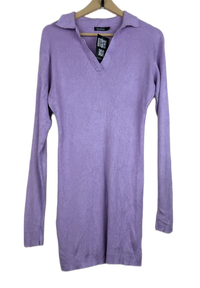 Lavender Winter Knitted Top by Boohoo (WKT-191)