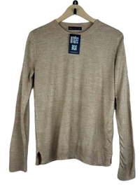 Tan Winter Knitted Top by Marks & Spencer (WKT-196)