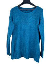 Dark Blue Winter Knitted Top by Anya Madsen (WKT-2)