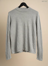 Gray Winter Knitted Tops by Classic (WKT-242)