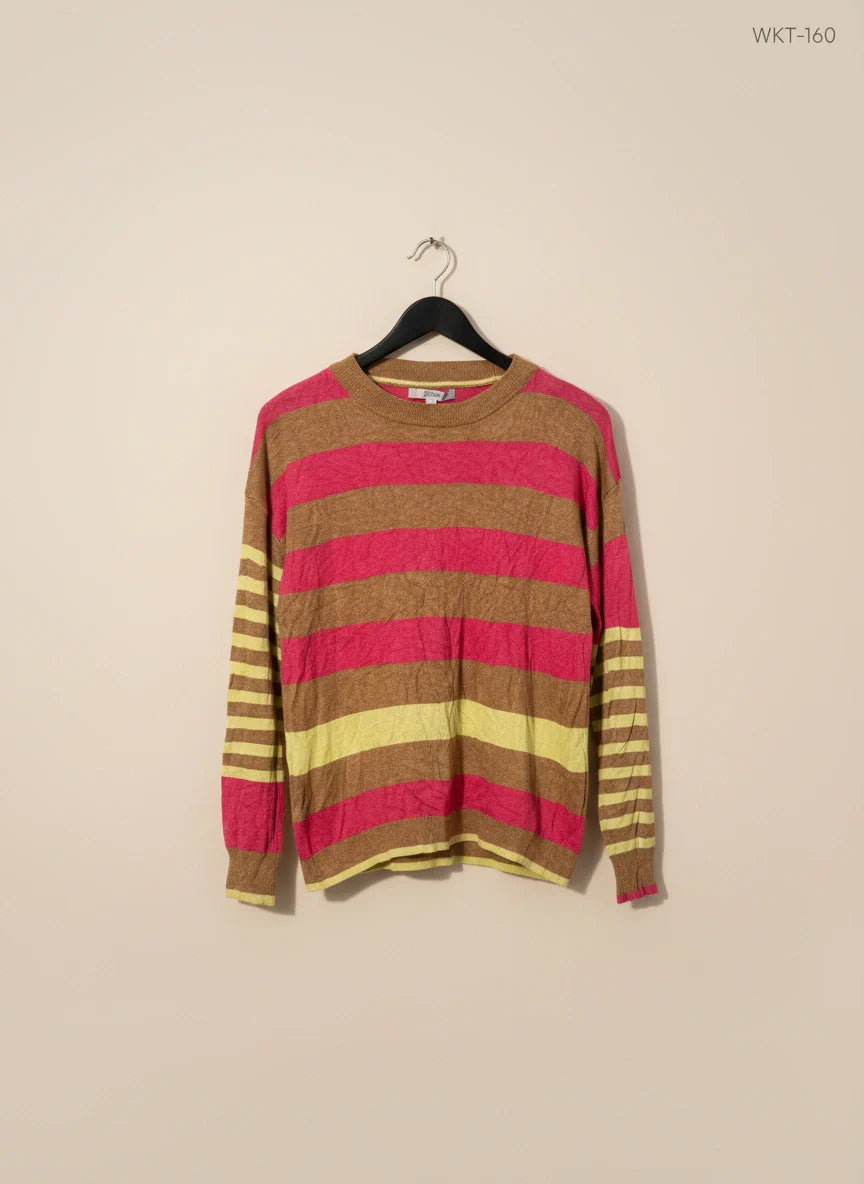 UK Imported secondhand Winter Knitted Tops - Next brand, Multi viscose, Excellent condition, for Women - Online Thrift Store Peshawar Pakistan