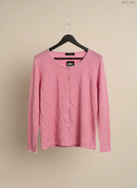 Pink Winter Knitted Tops by just elegance (WKT-268)