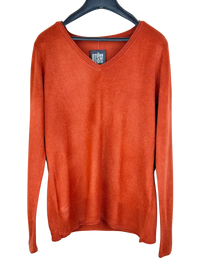 Orange Winter Knitted Top by Unknown (WKT-27)