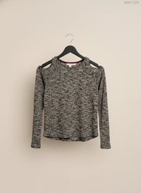 Gray Winter Knitted Tops by H&M (WKT-273)