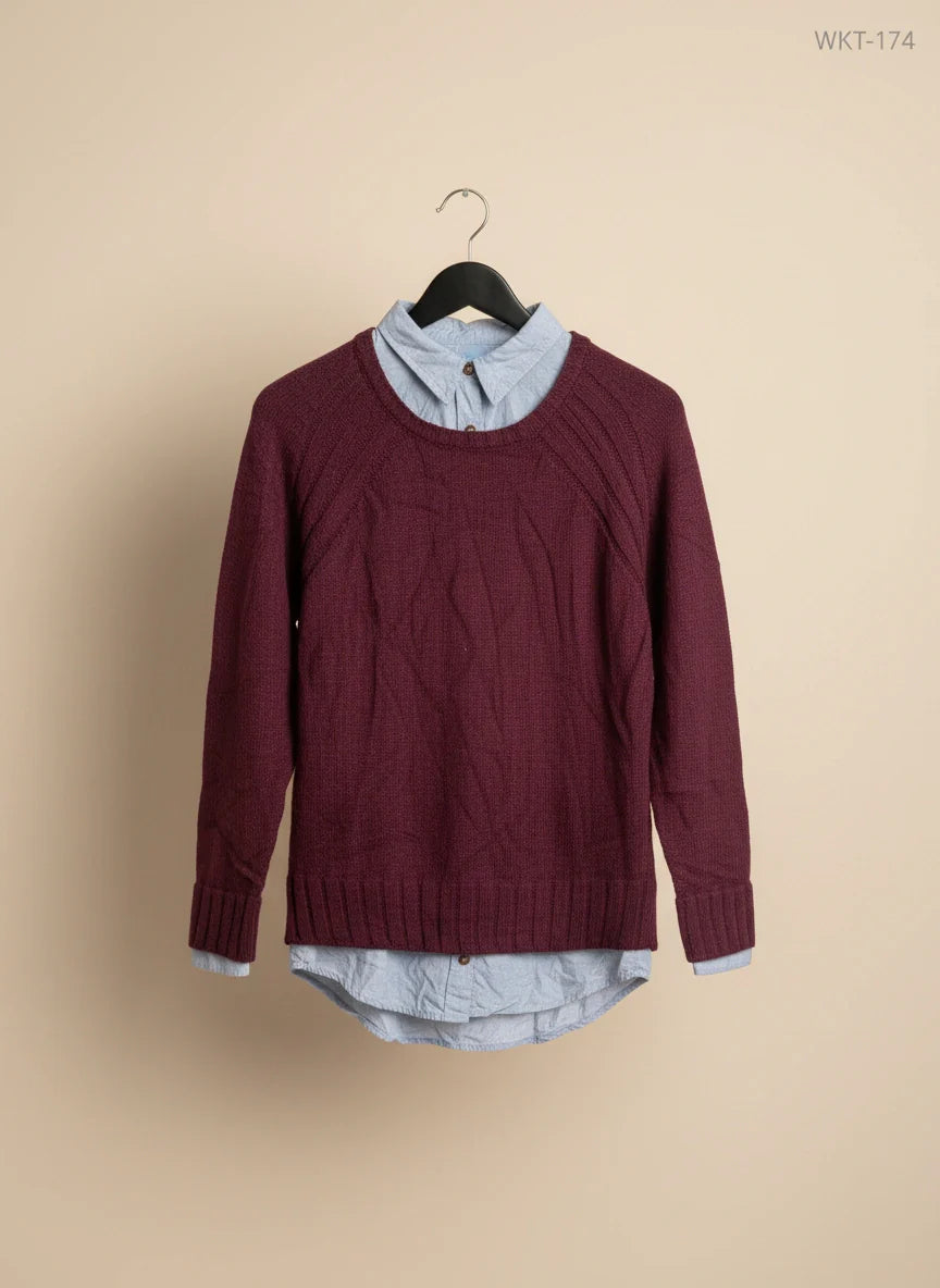 Purple Winter Knitted Tops by Next (WKT-274)