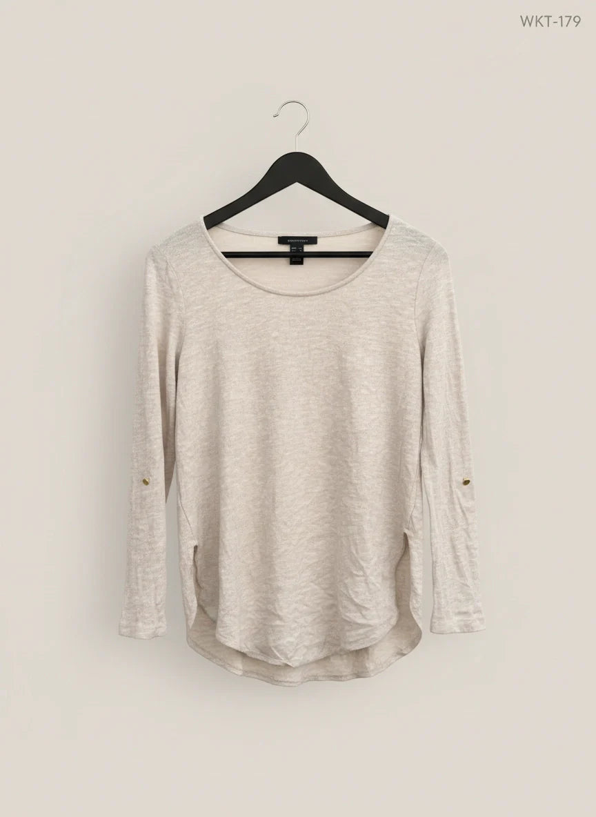 Beige Winter Knitted Tops by Atmosphere (WKT-279)