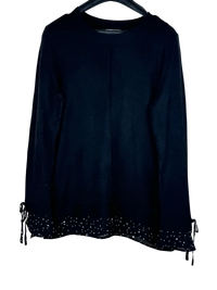 Black Winter Knitted Top by Monsoon (WKT-30)