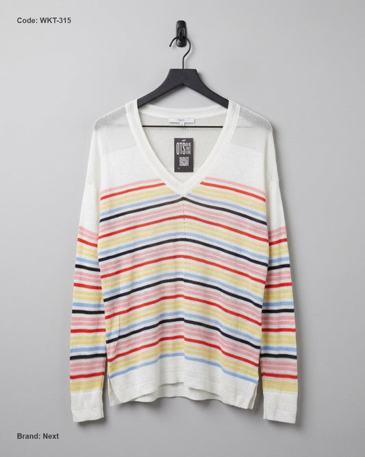 Secondhand Branded Winter Knitted Tops by Next, Multi VISCOSE fabric, Premium condition, for Women - Online Thrift Shop Lahore Pakistan