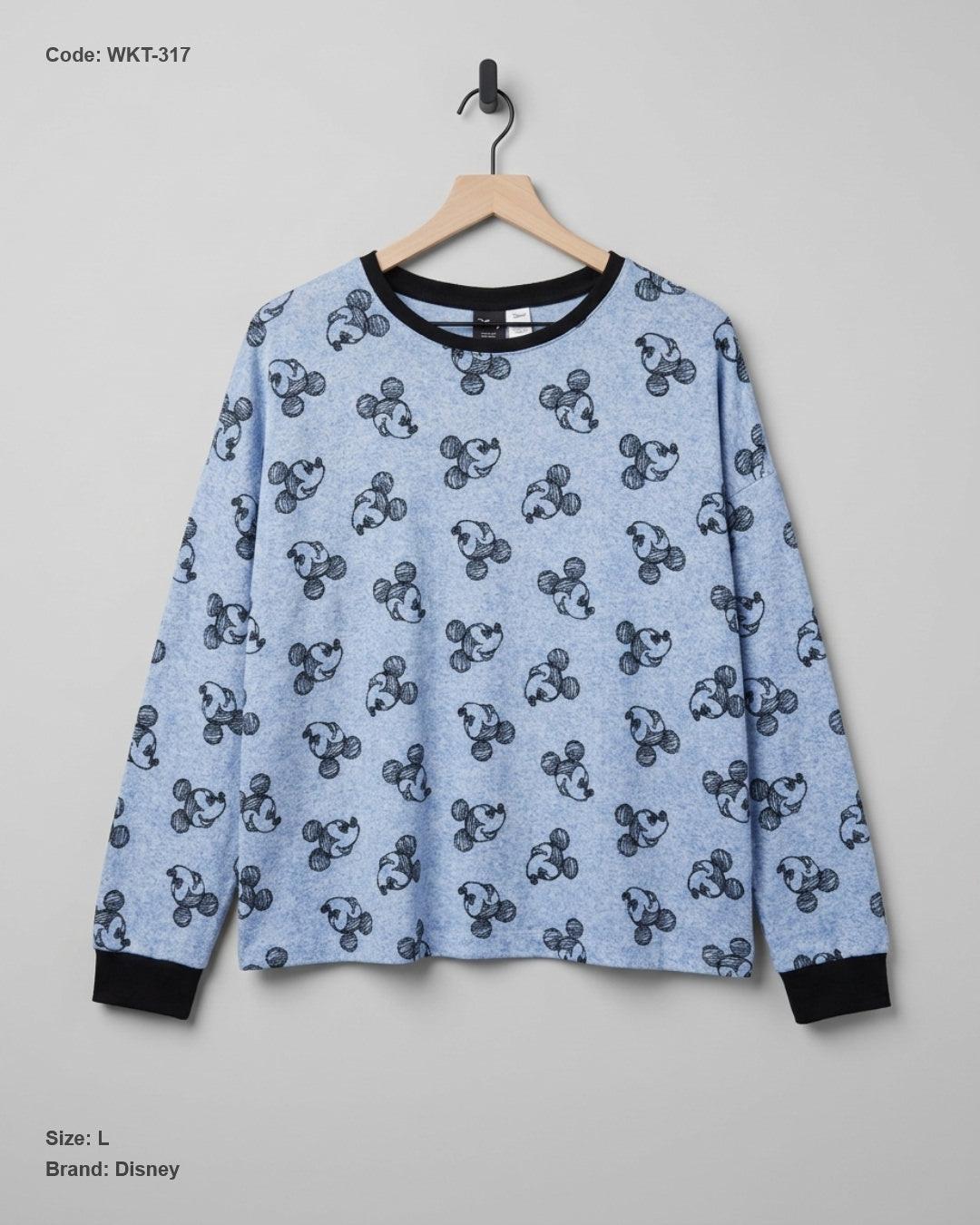 Disney (WKT-317) Long-Sleeve Graphic Top