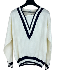 Off White Winter Knitted Top by Rebecca Lee (WKT-32)
