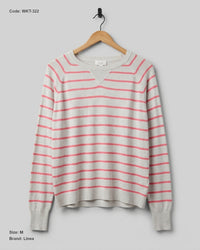 Linea (WKT-322) Striped Lightweight Sweater
