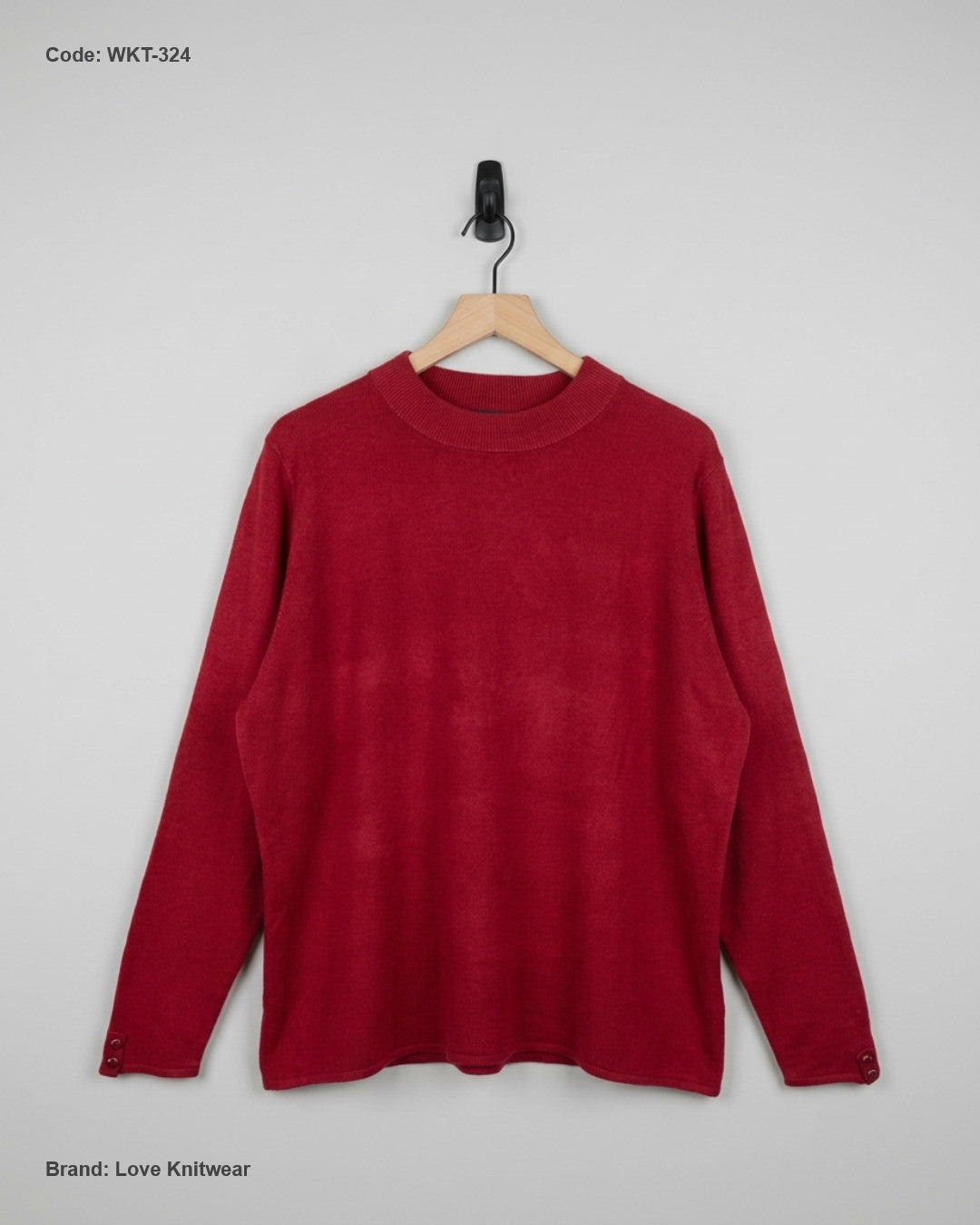 Winter Knitted Tops | Love Knitwear | Preloved Branded | Pink Acrylic | Premium | OTS Thrift Store Lahore Pakistan