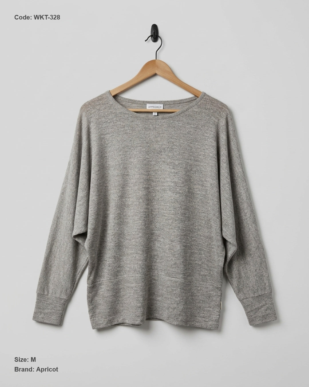 Secondhand Branded Winter Knitted Tops by Apricot, Beige VISCOSE fabric, Premium condition, for Women - Online Thrift Shop Karachi Pakistan
