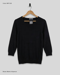 Marks & Spencer (WKT-329) 3/4 Sleeve Knit Top