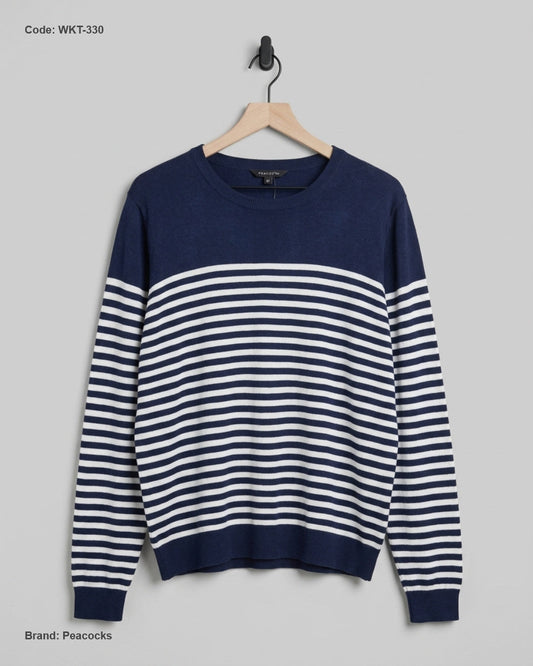 Premium Condition Winter Knitted Tops | Preloved Peacocks | Multi viscose | Thrift Shop for Women Islamabad Pakistan | OTS