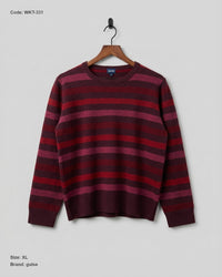 guise (WKT-331) Striped Knit Sweater