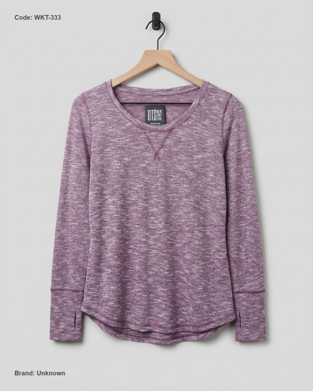 UK Imported secondhand Winter Knitted Tops - Unknown brand, Purple polyester, Excellent condition, for Women - Online Thrift Store Lahore Pakistan