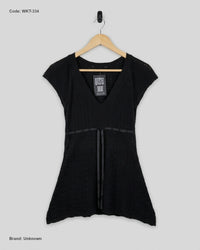 Unknown (WKT-334) Knit Empire Waist Tunic