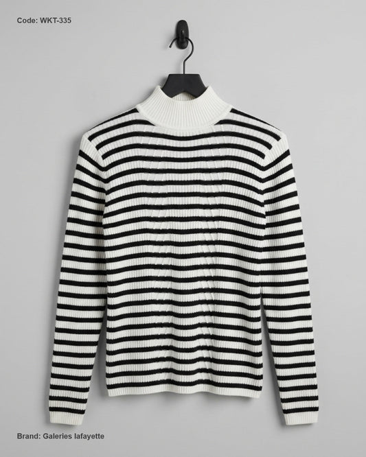 Shop Excellent Winter Knitted Tops by Galeries lafayette | Preloved Branded Clothes | Multi Acrylic | Women | OTS Thrift Store Karachi Pakistan