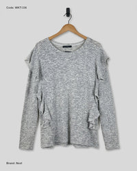 Next (WKT-336) Ruffle-Trimmed Knit Top