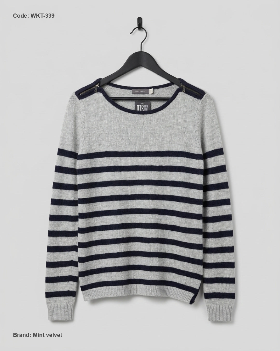 Secondhand Branded Winter Knitted Tops by Mint velvet, Multi Acrylic fabric, Excellent condition, for Women - Online Thrift Shop Peshawar Pakistan
