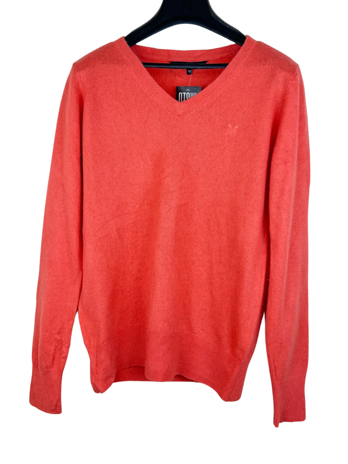 Burgundy Red Winter Knitted Top by Crew Clothing (WKT-34)