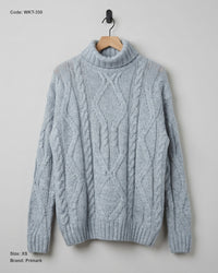 Primark (WKT-350) Cable-Knit Turtleneck Sweater