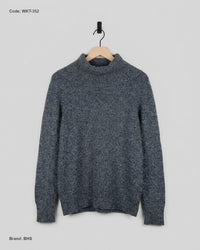 BHS (WKT-352) Mock Neck Knit Sweater