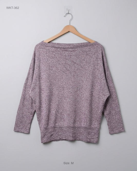 Shop Premium Winter Knitted Tops by unisono | Preloved Branded Clothes | Pink Polyester | | OTS Thrift Store Karachi Pakistan
