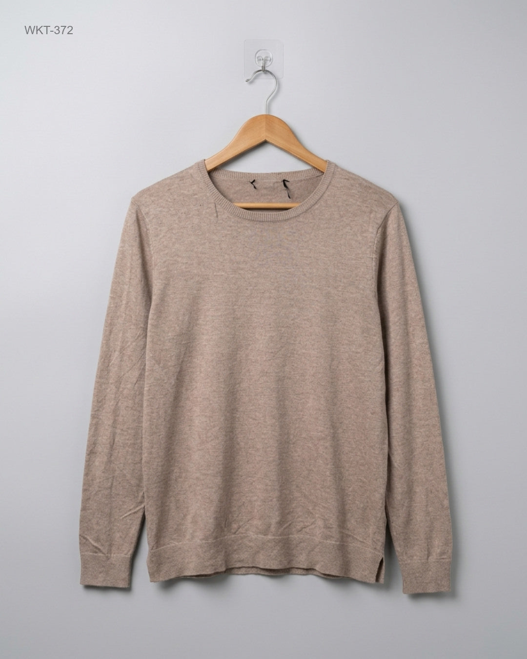 UK Imported secondhand Winter Knitted Tops - PEACOCKS brand, Beige Cotton, Premium condition, for - Online Thrift Store Islamabad Pakistan