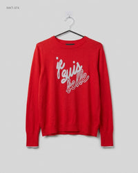 M&S (WKT-374) Graphic Knit Sweater
