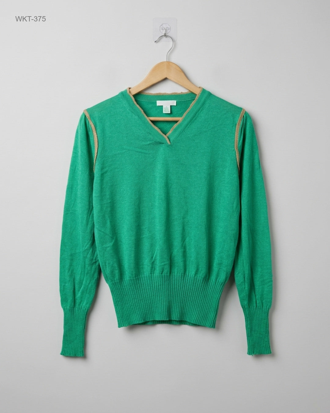 UK Imported secondhand Winter Knitted Tops - CUT LABEL brand, Lime Polyester, Premium condition, for - Online Thrift Store Peshawar Pakistan
