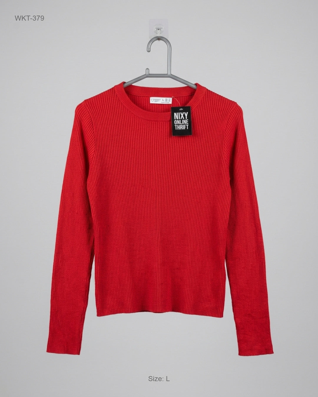 Primark (WKT-379) Ribbed Long-Sleeve Top