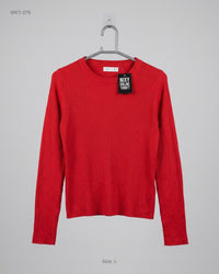 Primark (WKT-379) Ribbed Long-Sleeve Top