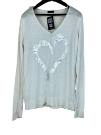 Off White Winter Knitted Top by M&Co (WKT-38)