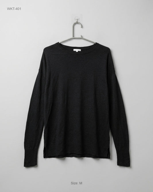 Premium Condition Winter Knitted Tops | Preloved A NEW DAY | Black Polyester | Thrift Shop for Islamabad Pakistan | OTS